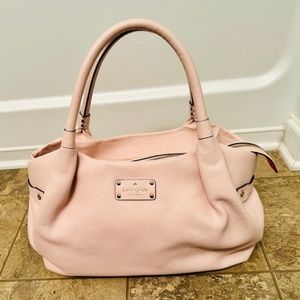 Kate Spade Pink Hobo Purse- Great condition!